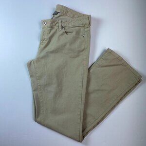 The North Face, khaki low rise Vallula Boot Cut Pants, size 10/30